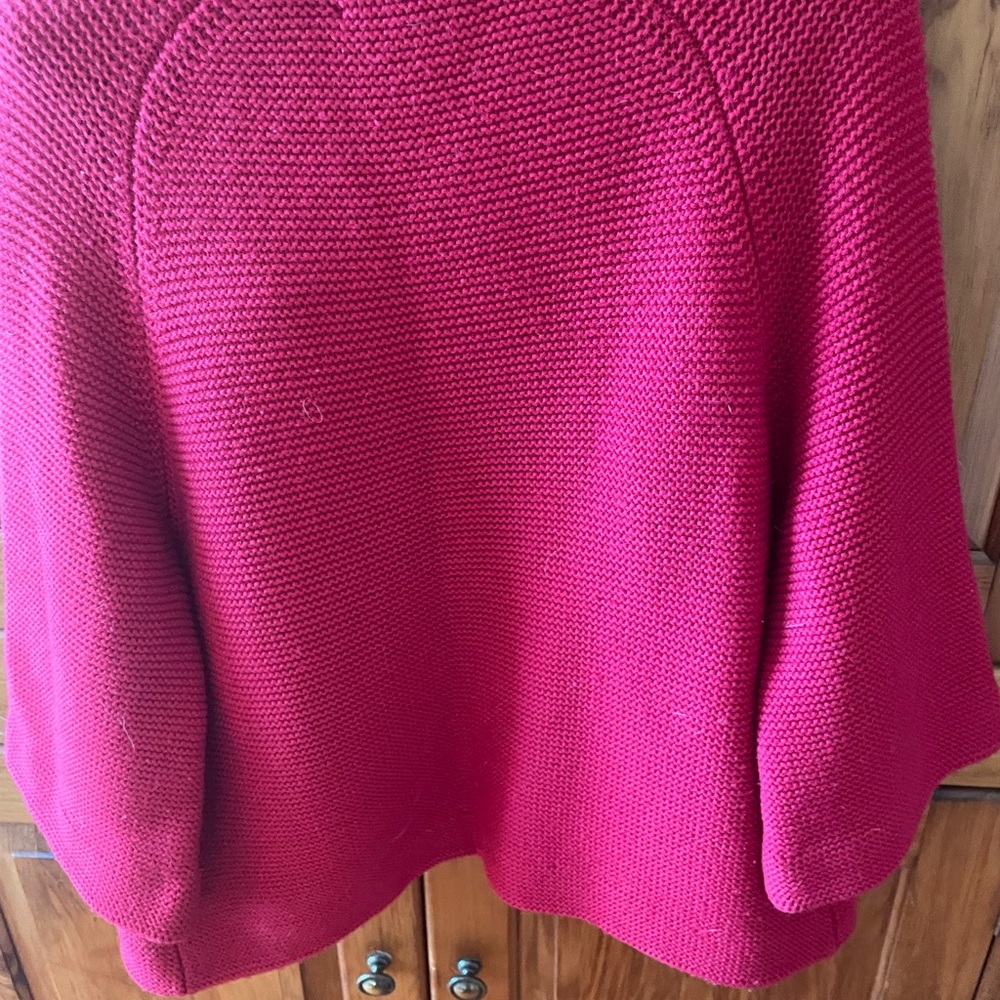 Banana Republic short red sweater